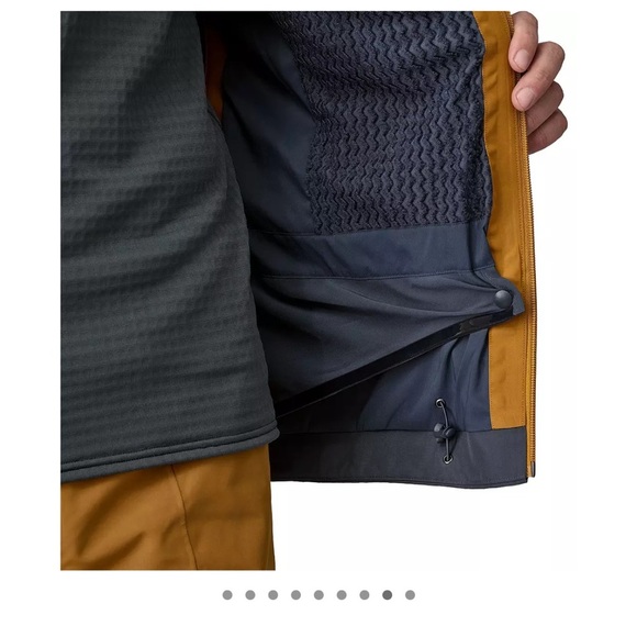 Patagonia Men's Large Storm Shift Jacket Raptor Brown NWT Ski Snowboard - Picture 15 of 16